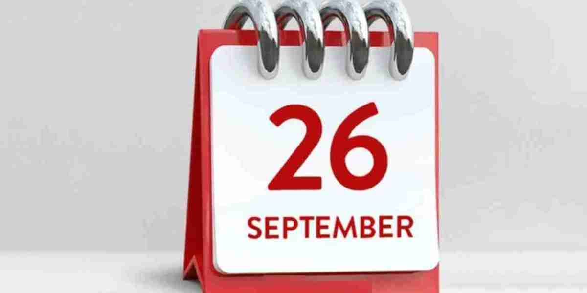 Why so much discussion about September 26?