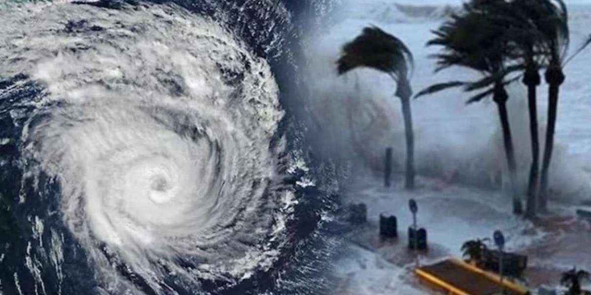 Meteorological office special notification about cyclone