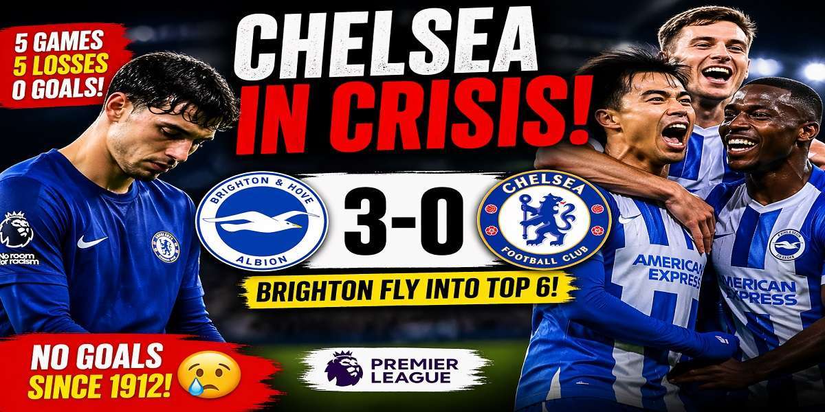 Brighton Humble Chelsea 3-0: Blues in Crisis as European Hopes Fade