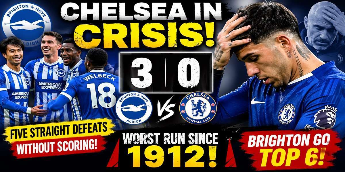 Chelsea in Crisis: Historic Collapse After 3-0 Defeat to Brighton | Premier League Shock