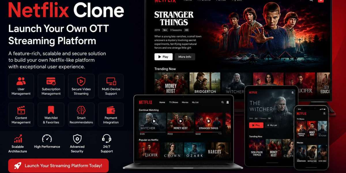 Netflix Clone App: Launch Your Own OTT Streaming Platform